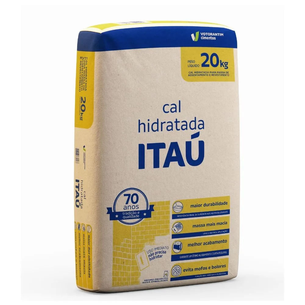 Cal Hidratada Votorantim Itaú 20kg
